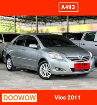 Toyota-Vios-2011-สีเทา-รถมือสองเชียงใหม่Doowow