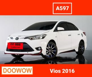 Toyota-Vios-2016-สีขาว-รถมือสองเชียงใหม่Doowow