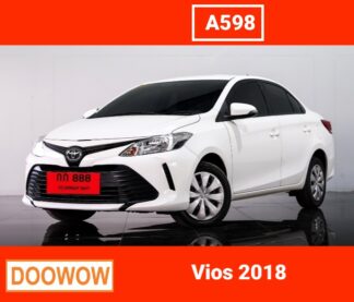 Toyota-Vios-2018-สีขาว-รถมือสองเชียงใหม่Doowow