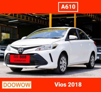 Toyota-Vios-2018-สีขาว-รถมือสองเชียงใหม่Doowow