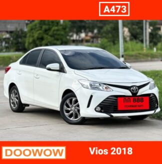 Toyota-Vios-2018-สีขาว-รถมือสองเชียงใหม่Doowow