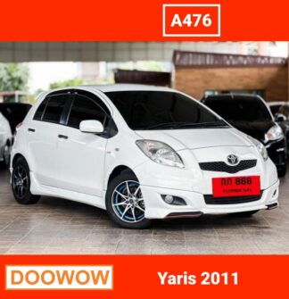 Toyota-Yaris-2011-สีขาว-รถมือสองเชียงใหม่Doowow