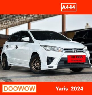 Toyota-Yaris-2014-สีขาว-รถมือสองเชียงใหม่Doowow