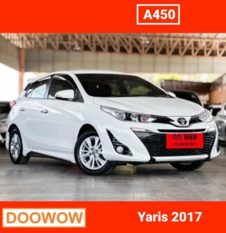 Toyota-Yaris-2017-สีขาว-รถมือสองเชียงใหม่Doowow