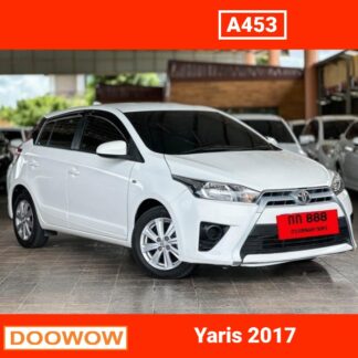 Toyota-Yaris-2017-สีขาว-รถมือสองเชียงใหม่Doowow