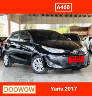Toyota-Yaris-2017-สีดำ-รถมือสองเชียงใหม่Doowow