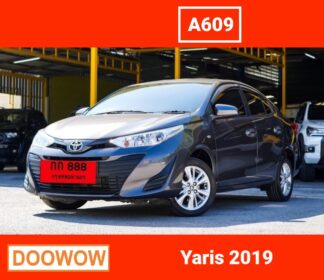 Toyota-Yaris-2019-สีเทา-รถมือสองเชียงใหม่Doowow