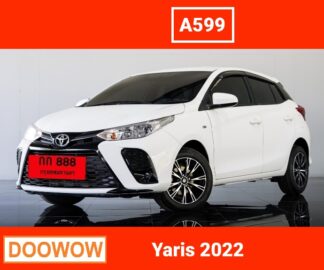 Toyota-Yaris-2022-สีขาว-รถมือสองเชียงใหม่Doowow