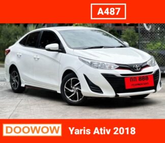 Toyota-Yaris-Ativ-2018-สีขาว-รถมือสองเชียงใหม่Doowow