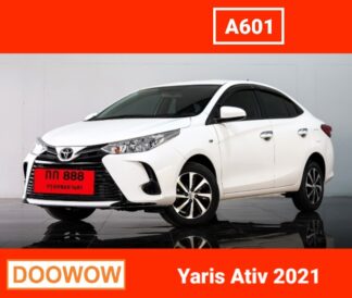 Toyota-Yaris-Ativ-2021-สีขาว-รถมือสองเชียงใหม่Doowow