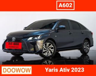 Toyota-Yaris-Ativ-2023-สีเทา-รถมือสองเชียงใหม่Doowow