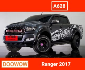 Ford-Ranger-2017-สีเทา-รถมือสองเชียงใหม่Doowow