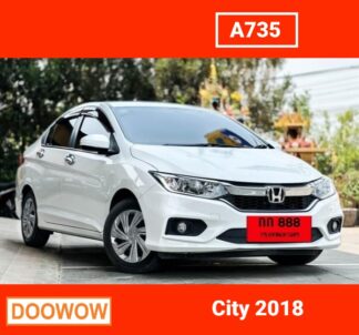 Honda-City-2018-สีขาว-รถมือสองเชียงใหม่Doowow