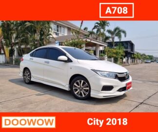 Honda-City-2018-สีขาว-รถมือสองเชียงใหม่Doowow