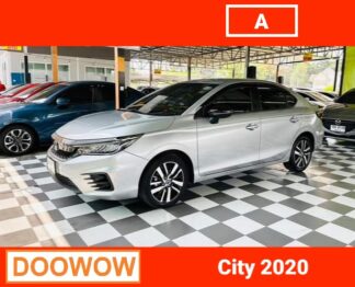 Honda-City-2020-สีบอร์นเงิน-รถมือสองเชียงใหม่Doowow