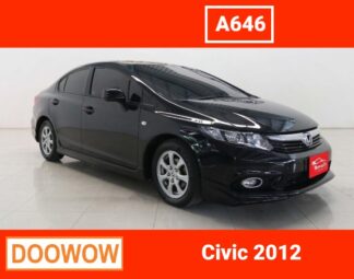 Honda-Civic-2012-สีดำ-รถมือสองเชียงใหม่Doowow