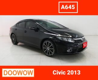 Honda-Civic-2013-สีดำ-รถมือสองเชียงใหม่Doowow