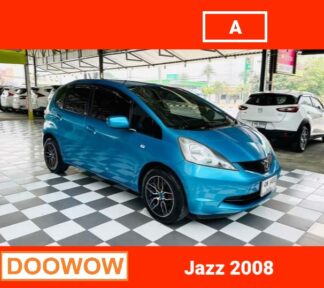 Honda-Jazz-2008-สีฟ้า-รถมือสองเชียงใหม่Doowow