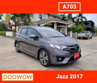 Honda-Jazz-2017-สีเทา-รถมือสองเชียงใหม่Doowow