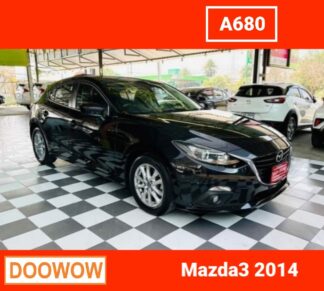 Mazda3-2014-สีดำ-รถมือสองเชียงใหม่Doowow