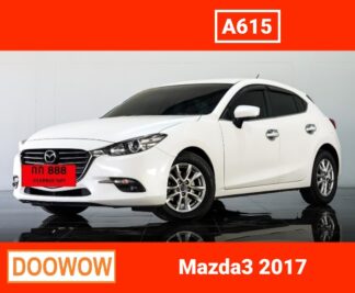 Mazda3-2017-สีขาว-รถมือสองเชียงใหม่Doowow