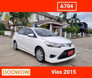 Toyota-Vios-2015-สีขาว-รถมือสองเชียงใหม่Doowow