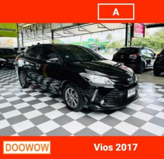 Toyota-Vios-2017-สีดำ-รถมือสองเชียงใหม่Doowow