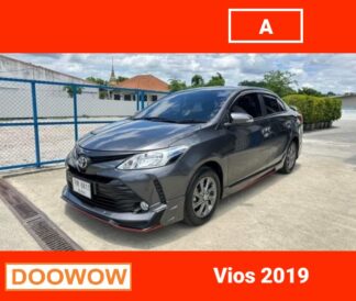 Toyota-Vios-2019-สีเทา-รถมือสองเชียงใหม่Doowow