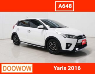 Toyota-Yaris-2016-สีขาว-รถมือสองเชียงใหม่Doowow