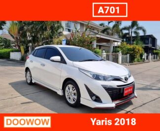 Toyota-Yaris-2018-สีขาว-รถมือสองเชียงใหม่Doowow