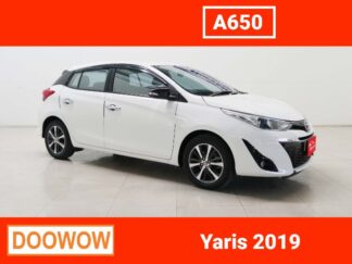Toyota-Yaris-2019-สีขาว-รถมือสองเชียงใหม่Doowow