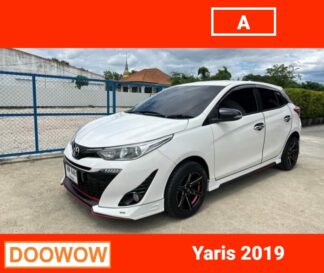 Toyota-Yaris-Ativ-2019-สีขาว-รถมือสองเชียงใหม่Doowow