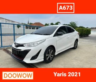 Toyota-Yaris-Ativ-2021-สีขาว-รถมือสองเชียงใหม่Doowow