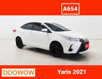 Toyota-Yaris-Ativ-2021-สีขาว-รถมือสองเชียงใหม่Doowow
