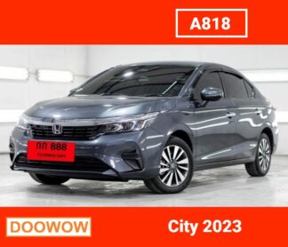 Honda-City-2023-สีเทา-รถมือสองพระนครศรีอยุธยาDoowow