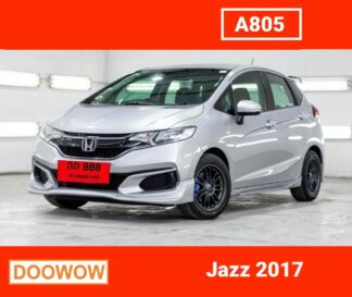 Honda-jazz-2017-สีเทา-รถมือสองพระนครศรีอยุธยาDoowow