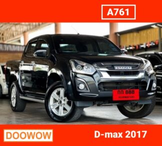 Isuzu-Dmax-2017-สีดำ-รถมือสองเชียงใหม่Doowow