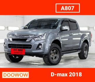 Isuzu-Dmax-2018-สีเทา-รถมือสองพระนครศรีอยุธยาDoowow