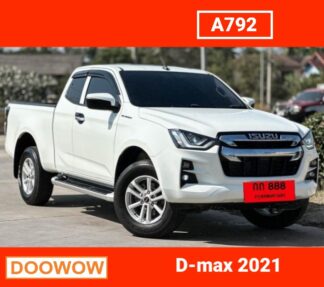 Isuzu-Dmax-2021-สีขาว-รถมือสองเชียงใหม่Doowow
