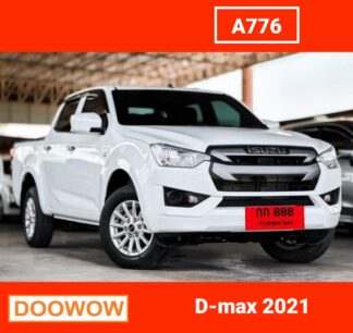 Isuzu-Dmax-2021-สีขาว-รถมือสองเชียงใหม่Doowow