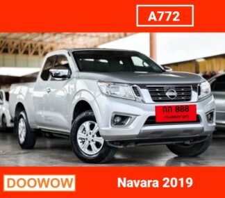 Nissan-Navara-2019-สีบอร์นเงิน-รถมือสองเชียงใหม่Doowow