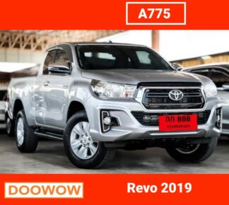 Toyota-Revo-2019-สีบอร์นเงิน-รถมือสองเชียงใหม่Doowow