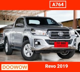 Toyota-Revo-2019-สีบอร์นเงิน-รถมือสองเชียงใหม่Doowow