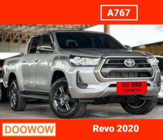 Toyota-Revo-2020-สีบอร์นเงิน-รถมือสองเชียงใหม่Doowow