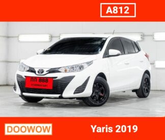 Toyota-Yaris-2019-สีขาว-รถมือสองพระนครศรีอยุธยาDoowow