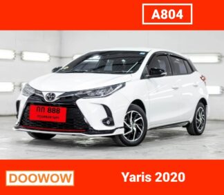 Toyota-Yaris-2020-สีขาว-รถมือสองพระนครศรีอยุธยาDoowow