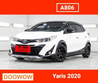 Toyota-Yaris-2020-สีขาว-รถมือสองพระนครศรีอยุธยาDoowow