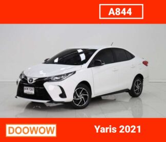 Toyota-YarisAtiv-2021-สีขาว-รถมือสองสมุทรปราการDoowow