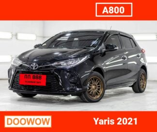 Toyota-Yaris-2021-สีดำ-รถมือสองพระนครศรีอยุธยาDoowow