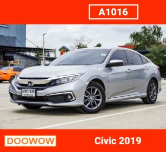 Honda-Civic-2019-สีบอร์นเงิน-รถมือสองสมุทรปราการDoowow